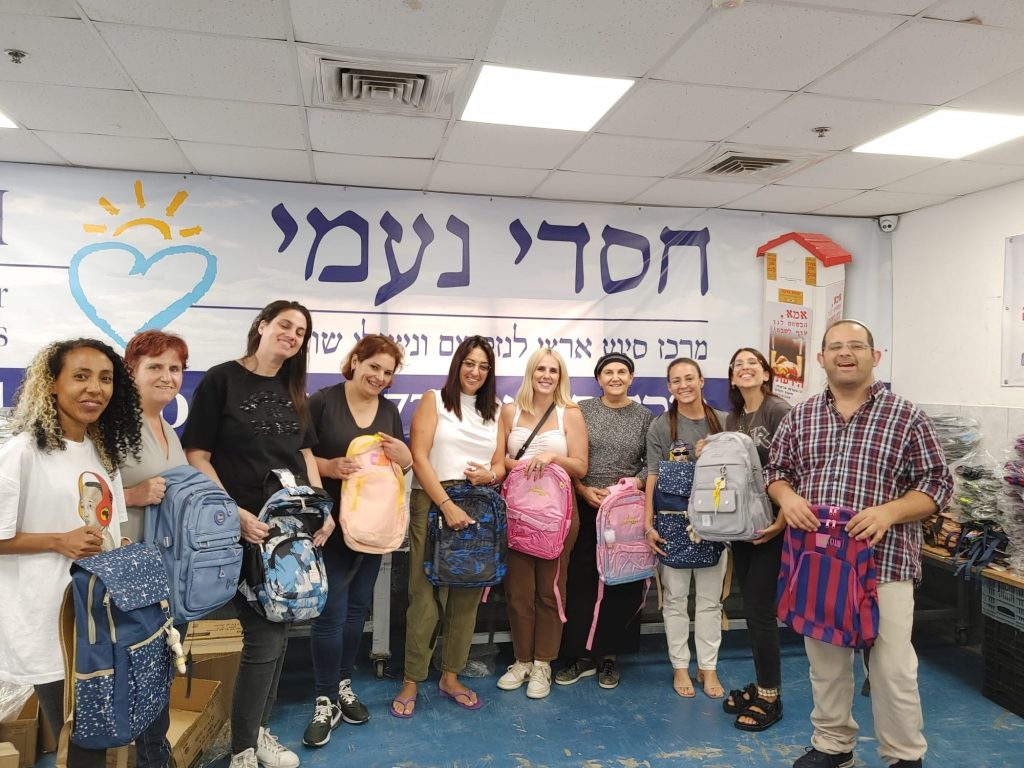 חברת כלל ביטוח ביום התנדבות בתל אביב