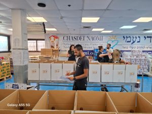 עובדי חברת מש פיימנטס -Mash Payments מתנדבים בחסדי נעמי