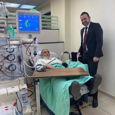 שר הבריאות ביקר את יו"ר 'חסדי נעמי'